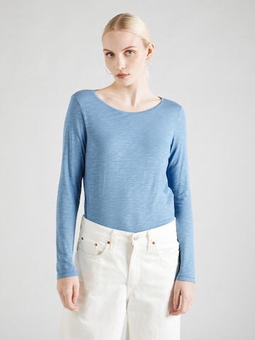 T-shirt Sisley en bleu : devant