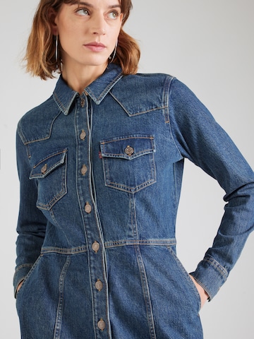 Rochie tip bluză 'Flynn Western Dress' de la LEVI'S ® pe albastru
