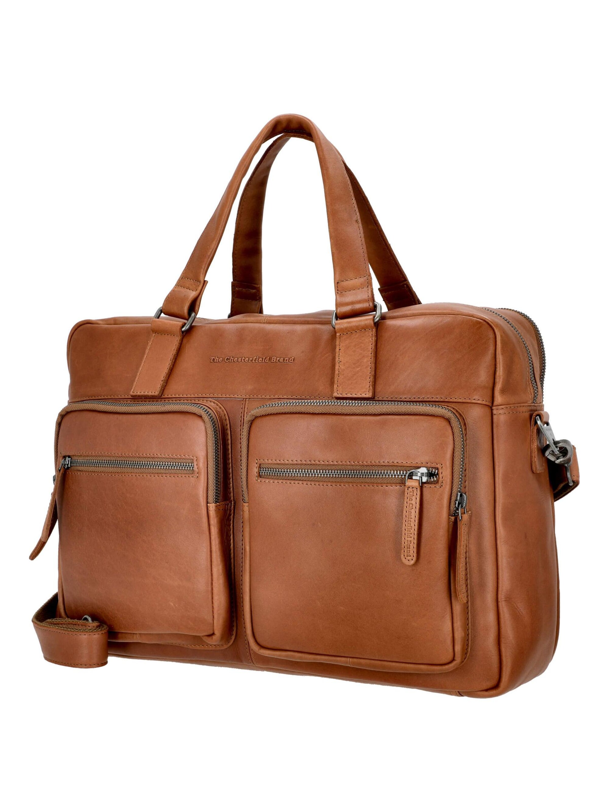 The Chesterfield Brand Briefcase 'Misha' in Brown
