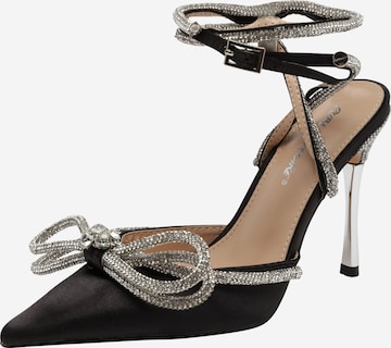 Public Desire Slingpumps 'MIDNIGHT' in Zwart: voorkant