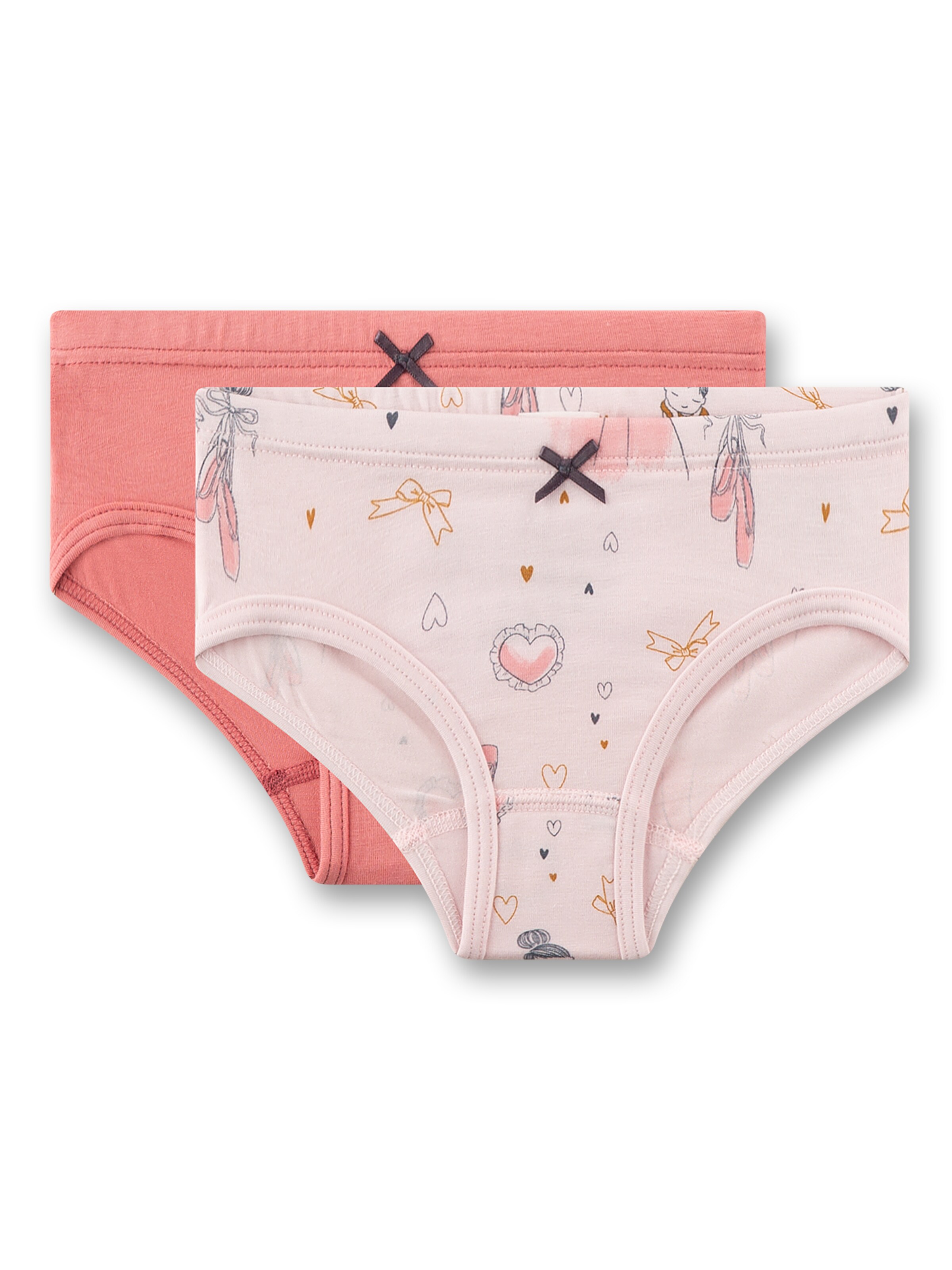Pantaloncini intimi di Sanetta in arancione: frontale