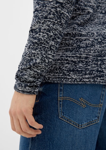 Pull-over QS en bleu