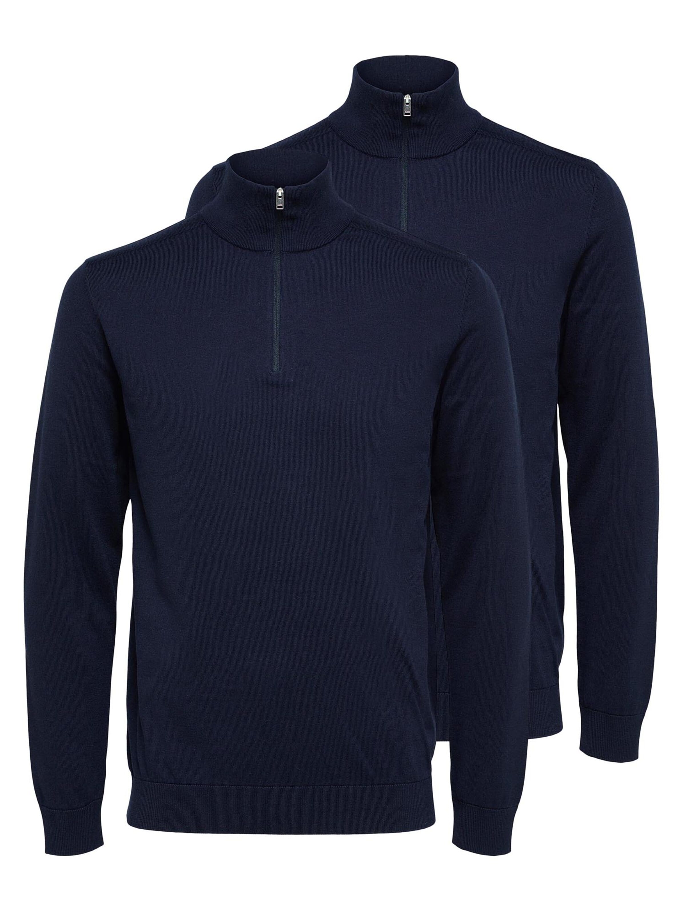 SELECTED Pullover 'Berg'‌‌‌‌ in Blau: Vorderseite