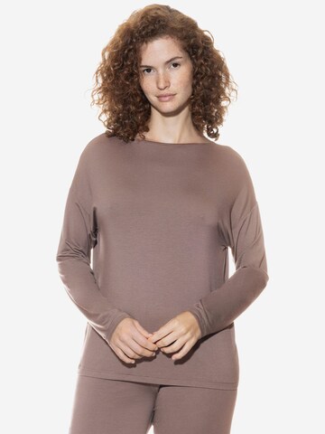 Mey Slaapshirt 'Pure Chic' in Bruin
