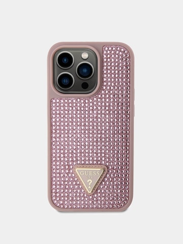 GUESS Case in Pink: front