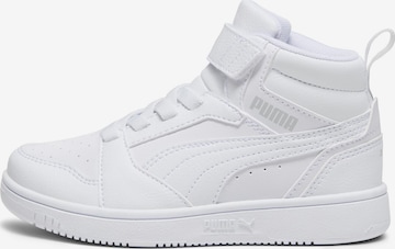 Sneaker 'Rebound V6' de la PUMA pe alb: față