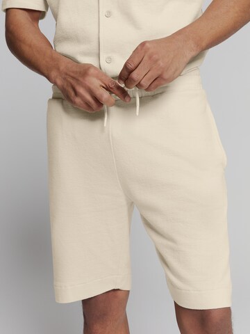 Regular Pantalon No Excess en blanc