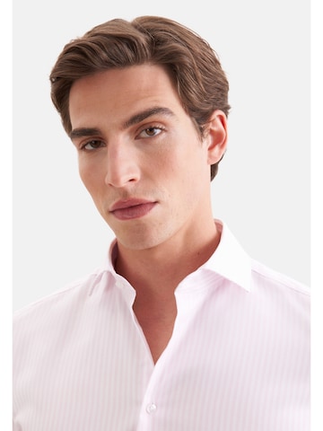 Coupe slim Chemise business SEIDENSTICKER en rose