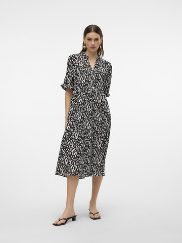 VERO MODA Jurk 'VMTilda' in Zwart: voorkant