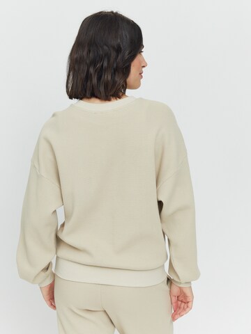 mazine Sweatshirt ' Nadi Sweater ' in Beige