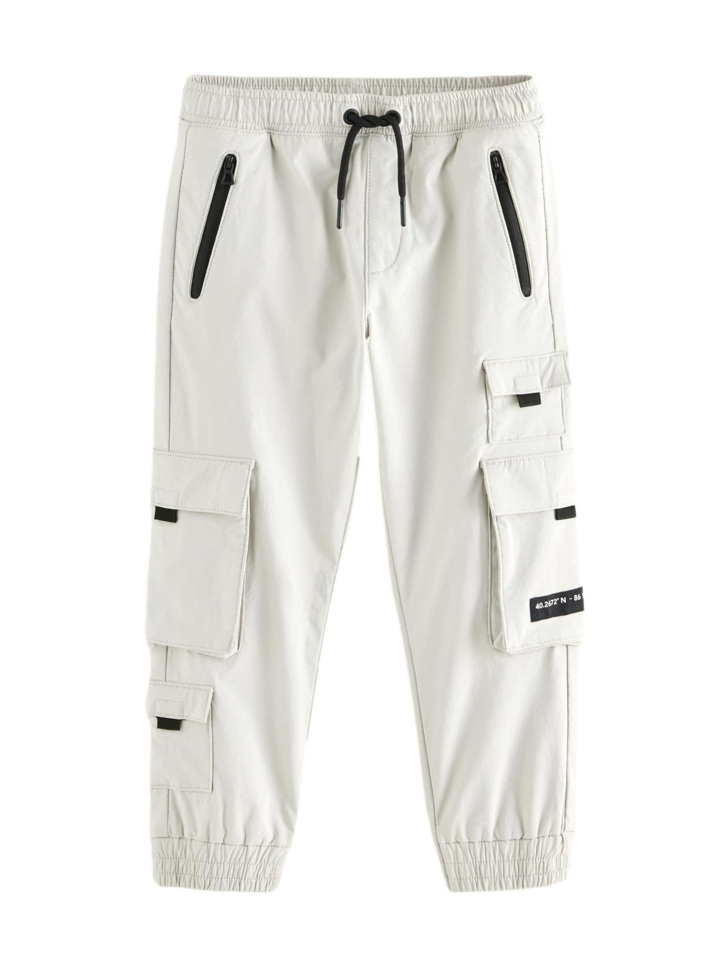 Next Regular Панталон в бяло: отпред