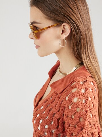 Stefanel Pullover in Orange