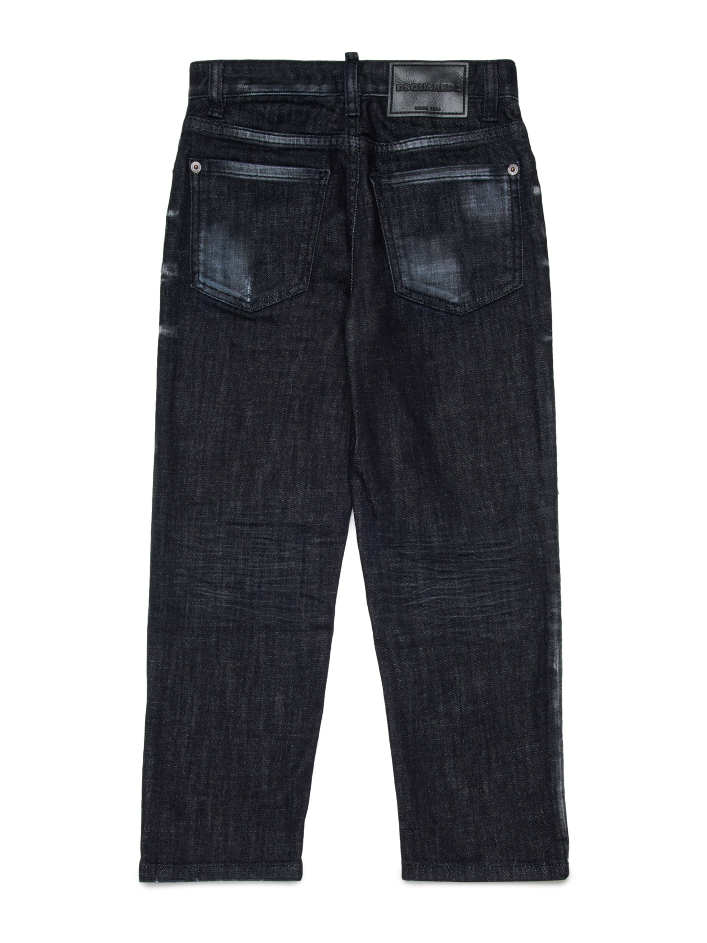 DSQUARED2 - Ropa ancha Vaquero en negro