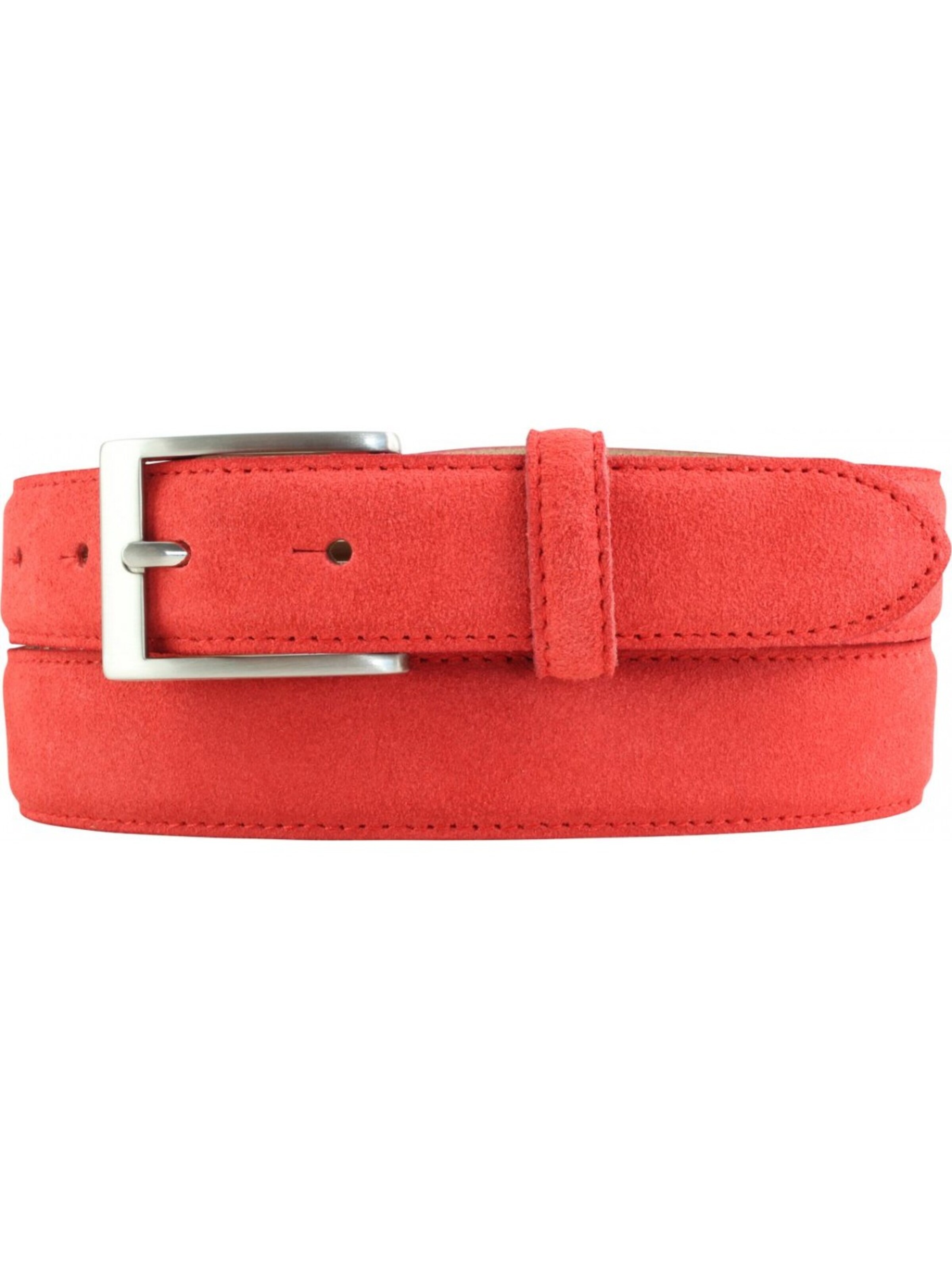 BELTINGER Belt 'Anconae' in Red: front