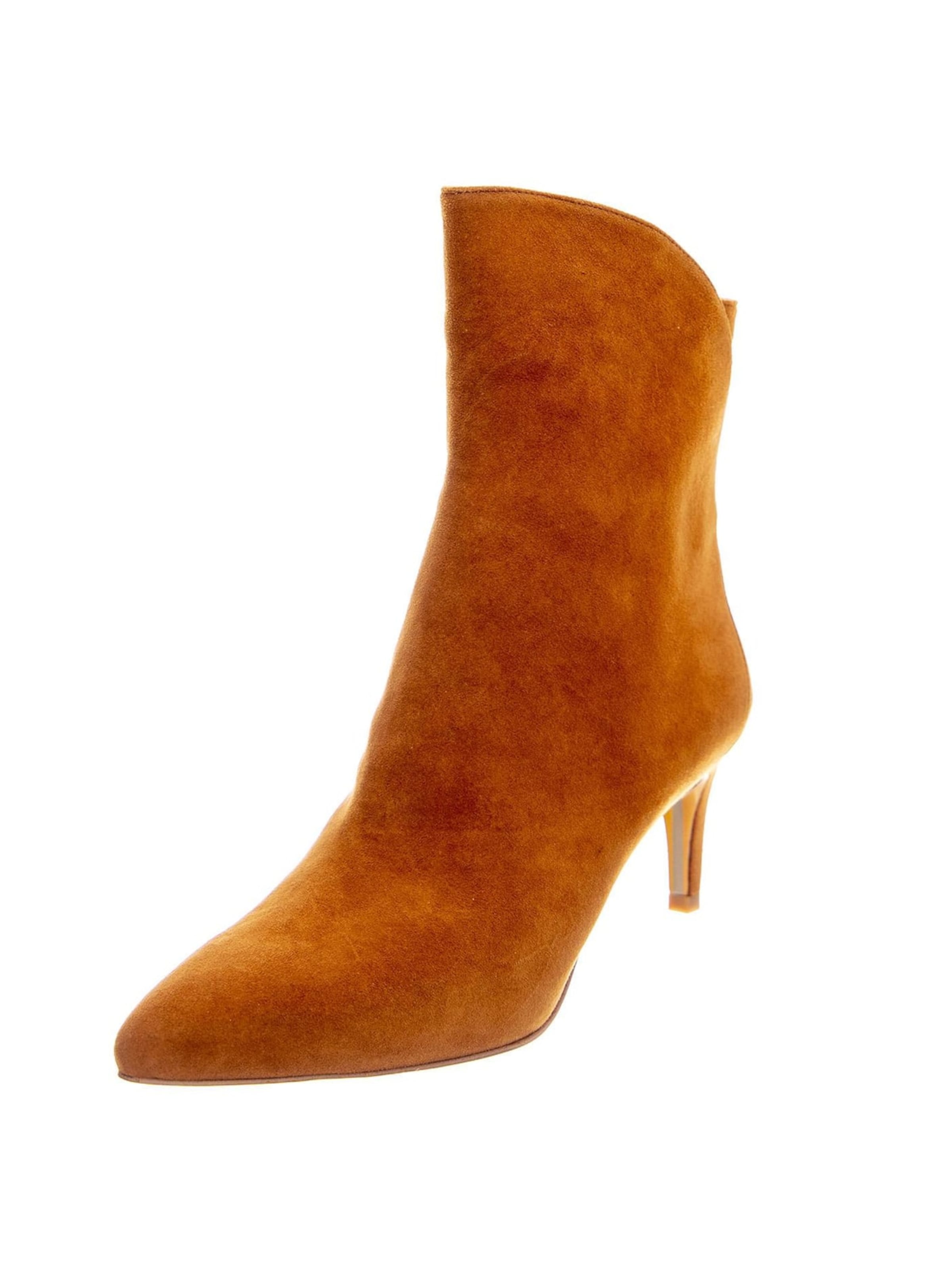 Sam Edelman Kozaki 'USHA Brown Ankle Boots' w kolorze brązowy: przód