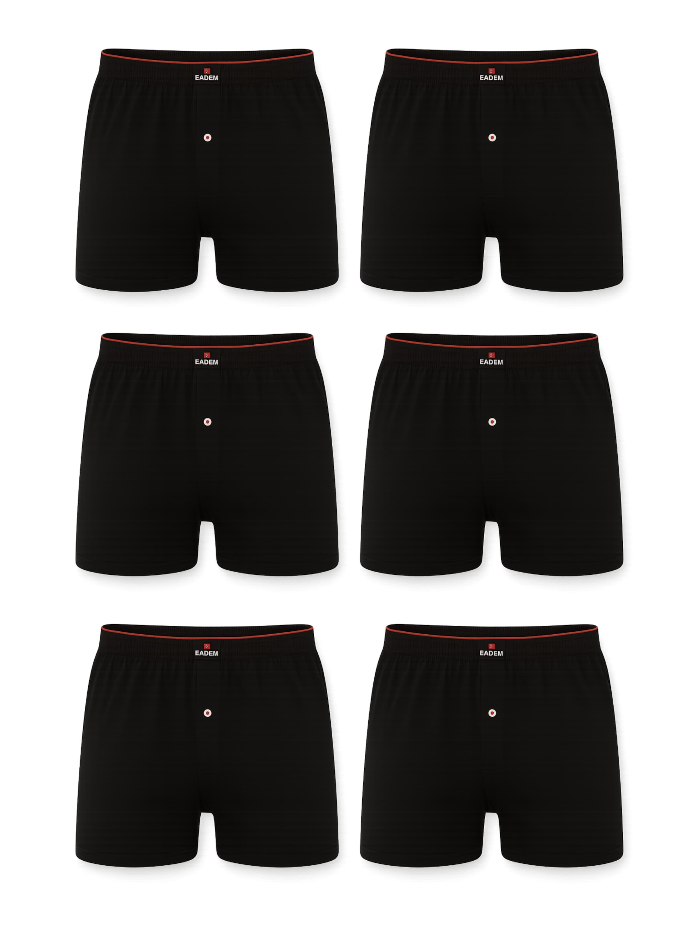 Erdem Boxershorts in Zwart: voorkant