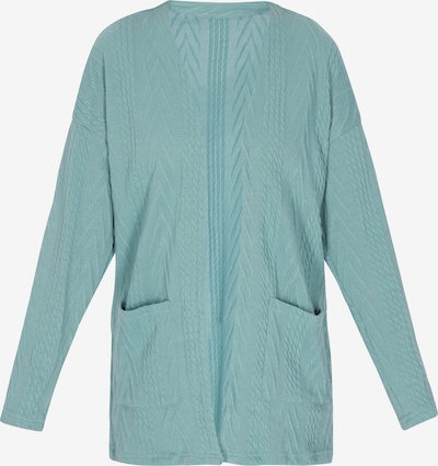 Kardiganas iš ebeeza, spalva – žalsvai mėlyna, Prekių apžvalga