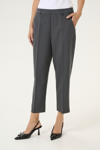 Kaffe Regular Pants 'Sakura' in Grey: front
