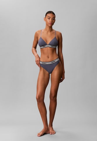 Calvin Klein Underwear Trójkąt Biustonosz w kolorze niebieski