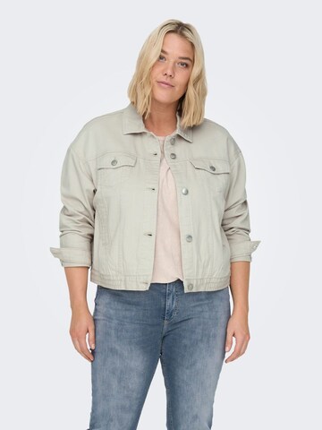 ONLY Carmakoma Between-Season Jacket in Beige: front