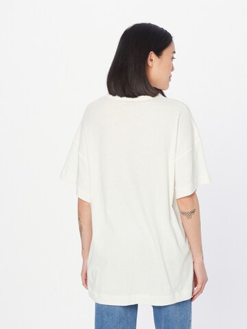 T-shirt oversize 'SWEET FLOWERS' ROXY en blanc