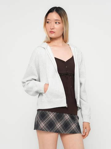 HOLLISTER Ζακέτα φούτερ σε γκρι