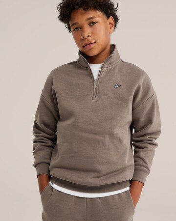 WE Fashion - Jersey en marrón: frente