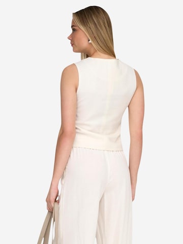 Tailleur 'Onlgoa S/L Linen Bl Waistcoat Cc Tlr 15363724' di ONLY in beige