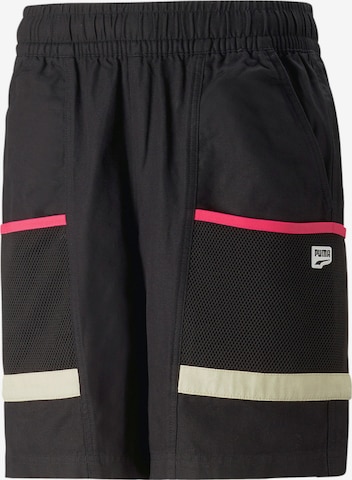 PUMA Regular Shorts 'Downtown' in Schwarz: predná strana