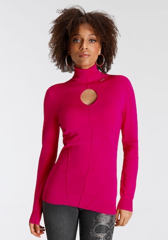 BRUNO BANANI Pullover in Pink