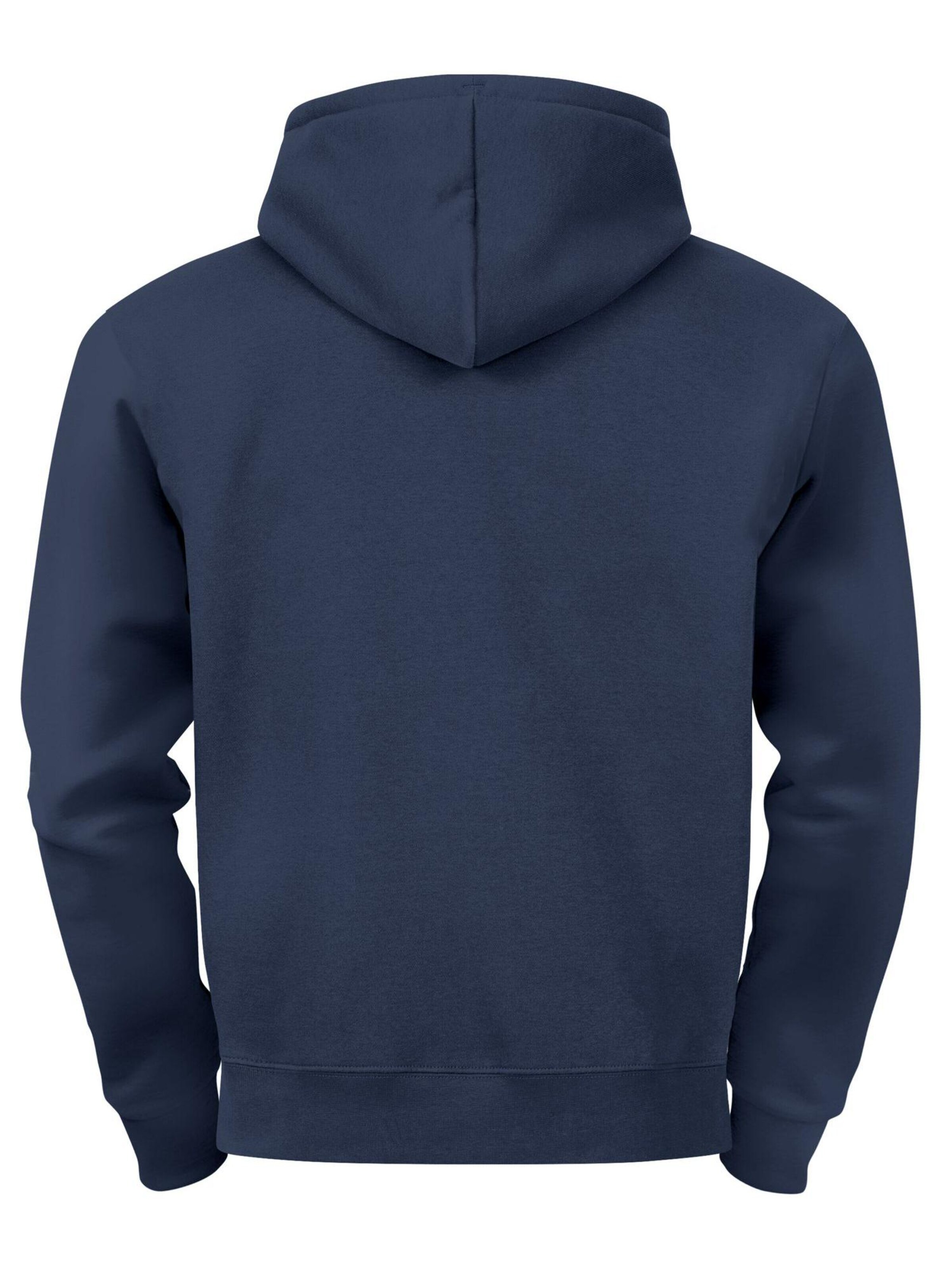 Neverless Sweatshirt 'sunset' in Blue