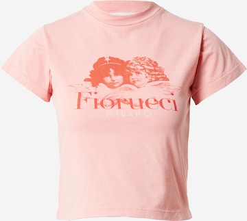 Fiorucci Тениска в розово: отпред