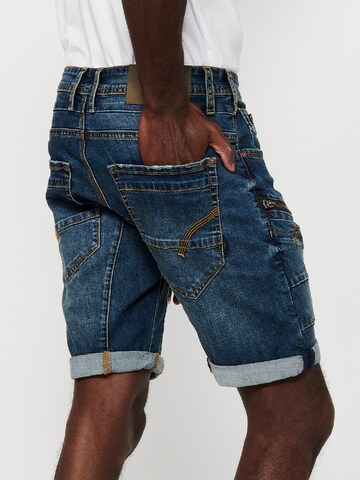 KOROSHI Regular Shorts in Blau