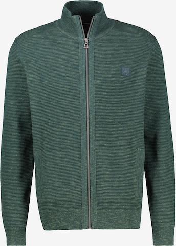 Vestes en maille LERROS en vert : devant