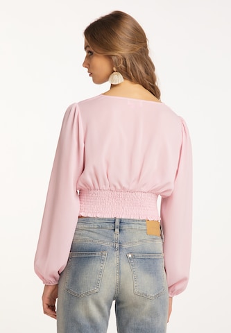 IZIA Bluse i rosa