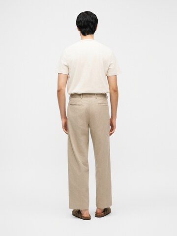 Abercrombie & Fitch Baggy Плиссированные брюки в Серый