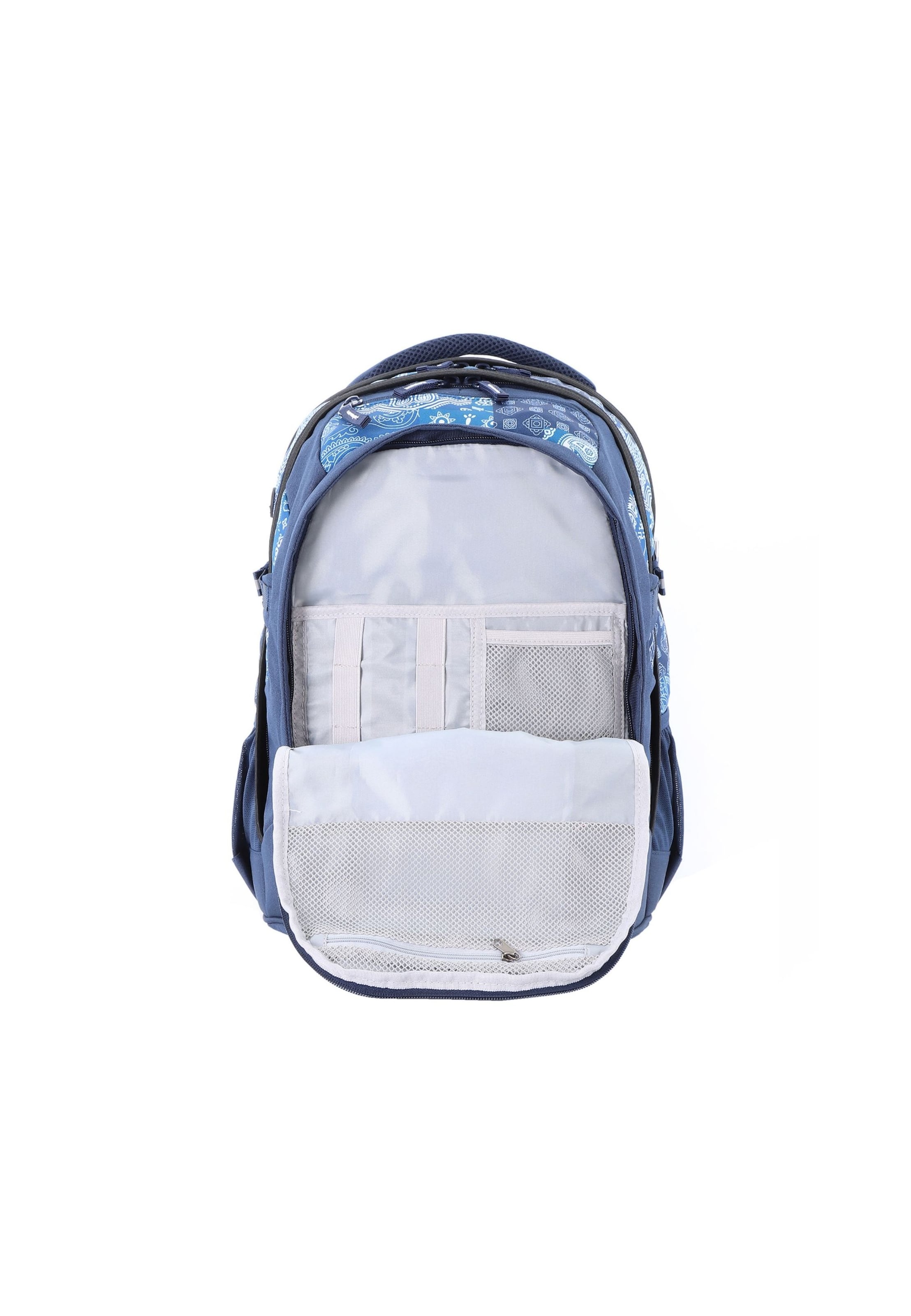 2be Schulrucksack-Set 'Royal' in Blau