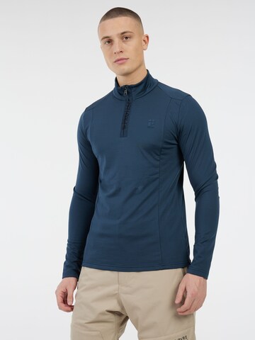 PROTEST Sports sweatshirt 'REWILL' in Blue: front