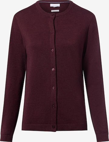 Brookshire Strickjacke in Rot: Vorderseite