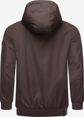 Ragwear Performance Jacket 'Stewie II' in Brown