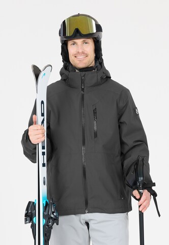 Whistler Skijacke 'Rossburg' in Grau: Vorderseite