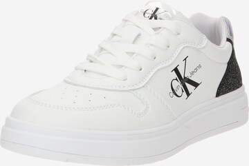 Calvin Klein Jeans Sportovní boty – bílá: přední strana
