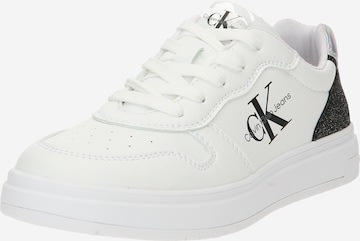 Calvin Klein Jeans Αθλητικό παπούτσι σε λευκό: μπροστά