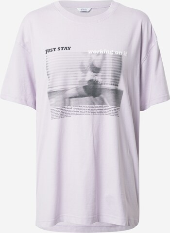 T-shirt 'KULLA' Envii en violet : devant