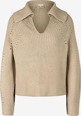 TOM TAILOR Sweater in Beige: front