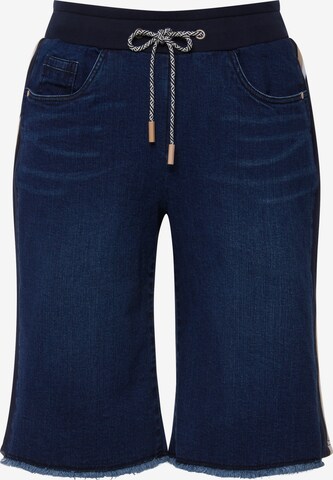 Bootcut Jean Ulla Popken en bleu : devant