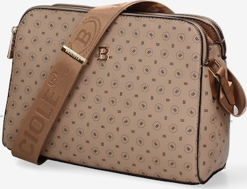 Briciole Crossbody Bag in Beige: front