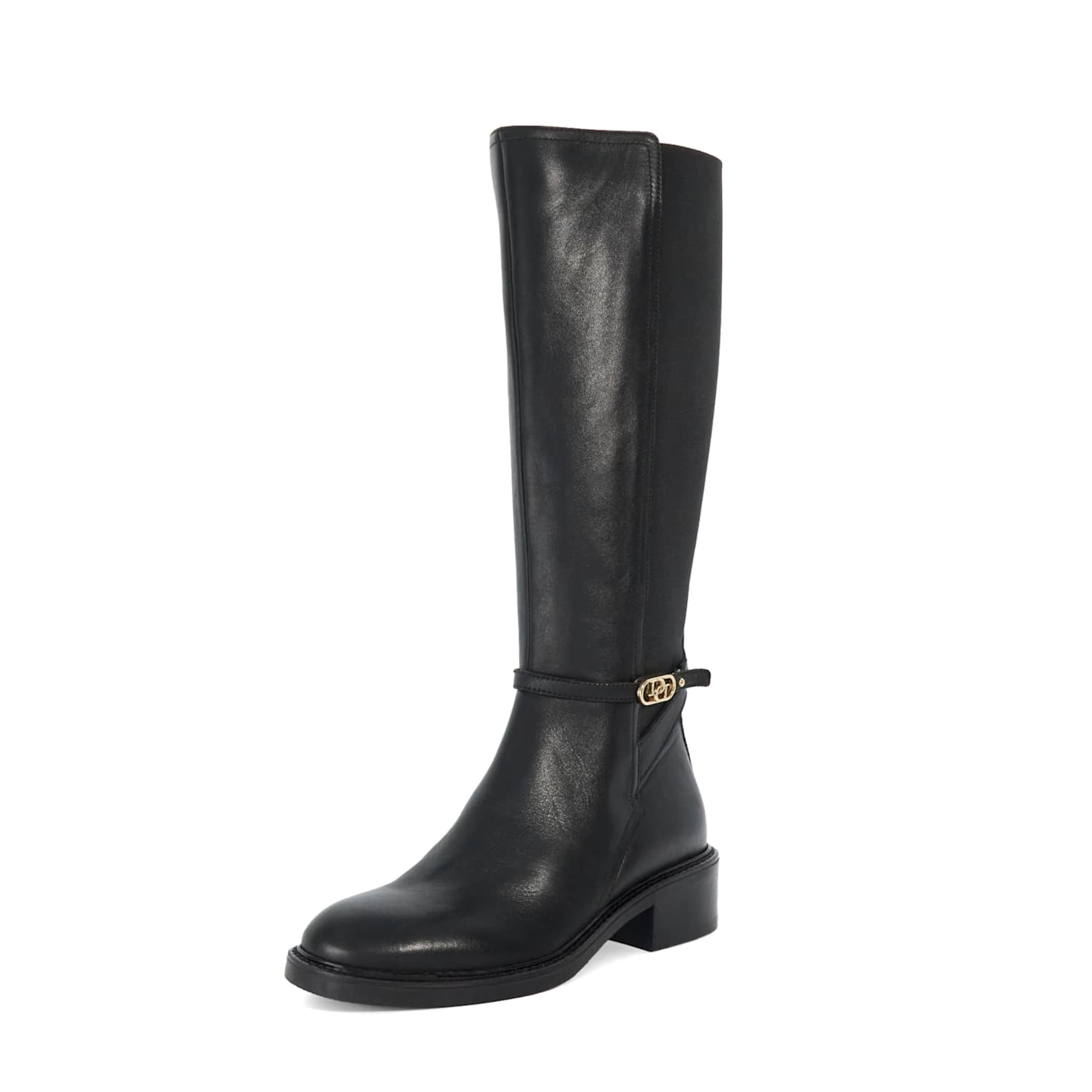 Bottes 'Tias' Dune LONDON en noir : devant