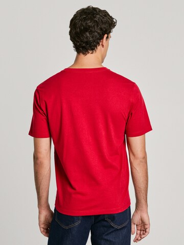 Pepe Jeans - Camiseta 'Eggo' en rojo