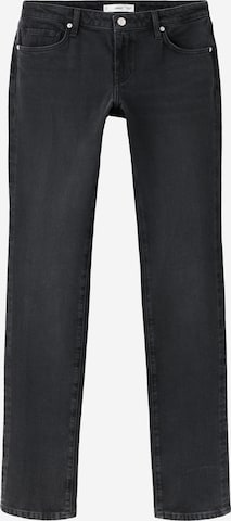 MANGO Wide Leg Laskosfarkut 'CAIT' värissä musta: etupuoli